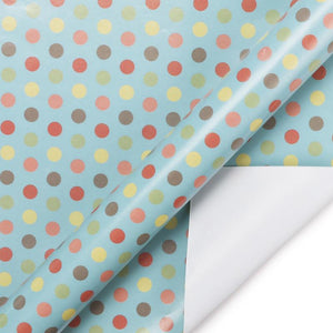 Birthday Boy Confetti Wrapping Paper - 4 Roll Pack