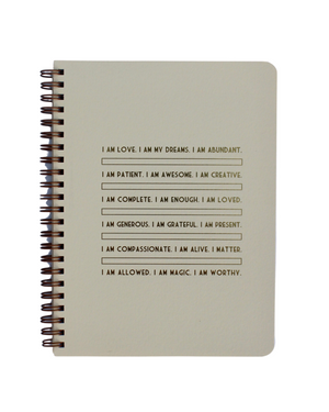 I Am - Affirmation Wire Bound Journal