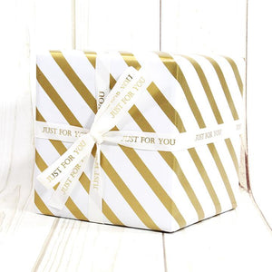 Elegant Stripes/Stars/Dots Wrapping Papers