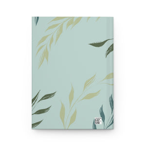 Meraki Paper - Aegean Windy Leaves Hardcover Journal - Back View