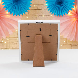 Meraki Paper - Baby Shower Guest Book Alternative Frame - Back View