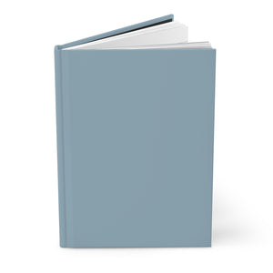 Meraki Paper - Blue Grey Hardcover Journal - Standing Up