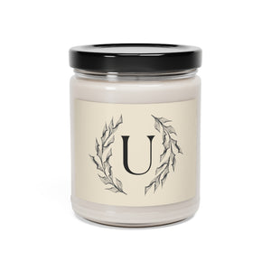 Meraki Paper - Circular Branches Scented Soy Wax Candle - U - Closed
