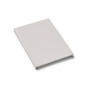 Meraki Paper - Dove Ruled Line Hardcover Journal - Laid Flat
