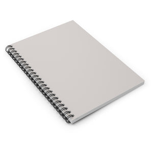Meraki Paper - Dove Spiral Notebook - Laid Flat
