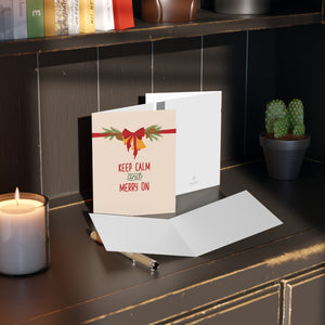 Meraki Paper - Holiday Greeting Cards - Christmas Bells - In Use