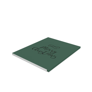 Meraki Paper - Holiday Greeting Cards - Cursive Merry Christmas - Pack of 8