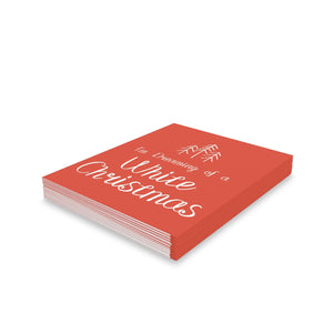 Meraki Paper - Holiday Greeting Cards - Dreaming of a White Christmas - Pack of 24