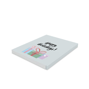 Meraki Paper - Holiday Greeting Cards - Happy Holidays & Presents - Pack of 16