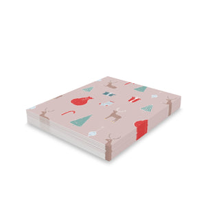 Meraki Paper - Holiday Greeting Cards - Holiday Ensemble - Pack of 24