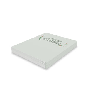 Meraki Paper - Holiday Greeting Cards - Merry Christmas - Pack of 24
