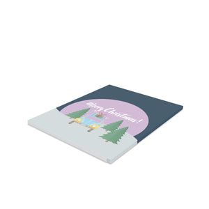 Meraki Paper - Holiday Greeting Cards - Merry Christmas Nighttime - Pack of 8