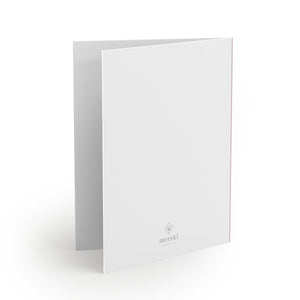 Meraki Paper - Holiday Greeting Cards - Merry Christmas Tree - Back View