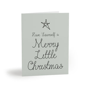 Meraki Paper - Holiday Greeting Cards - Merry Little Christmas - Front View