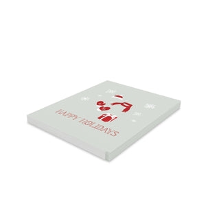 Meraki Paper - Holiday Greeting Cards - Red Happy Holidays - Pack of 16