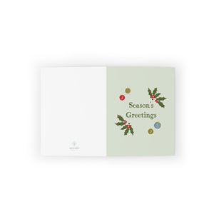 Meraki Paper - Holiday Greeting Cards - Season's Greetings - Flat View