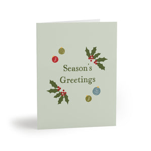 Meraki Paper - Holiday Greeting Cards - Season's Greetings - Front View