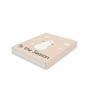 Meraki Paper - Holiday Greeting Cards - Snowman - Pack of 24