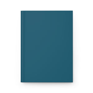 Meraki Paper - Peacock Hardcover Journal - Front View