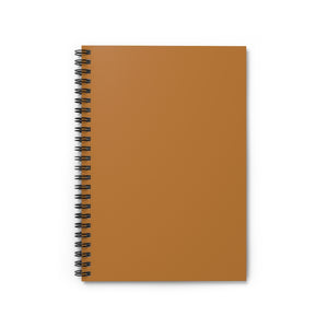 Meraki Paper - Terracotta Spiral Notebook - Front View