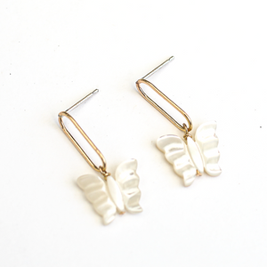 Indra Butterfly Link Earrings