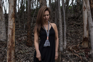 Midnight Sky - Tassel Necklace