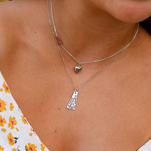 "It Takes Courage to Grow Up and Become Who You Really Are" - EE Cummings Quote Necklace