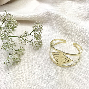 Chevron Cambodia Cuff