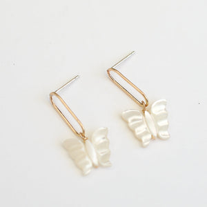 Indra Butterfly Link Earrings