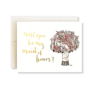 Bridesmaid Boxed Card Set