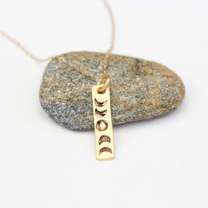 Moon Phases Necklace