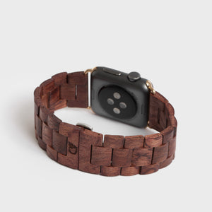 Wood Apple Watch Band - Daintree
