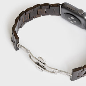 Wood Apple Watch Band - Daintree