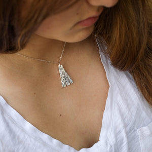 "We must be willing to let go of the life we've planned, so as to have the life that is waiting for us." Joseph Campbell Quote Necklace