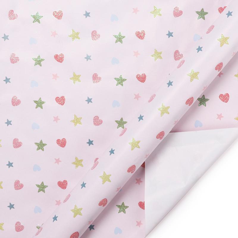 Birthday Girl &quot;Hearts &amp; Stars&quot; Wrapping Paper Sheets