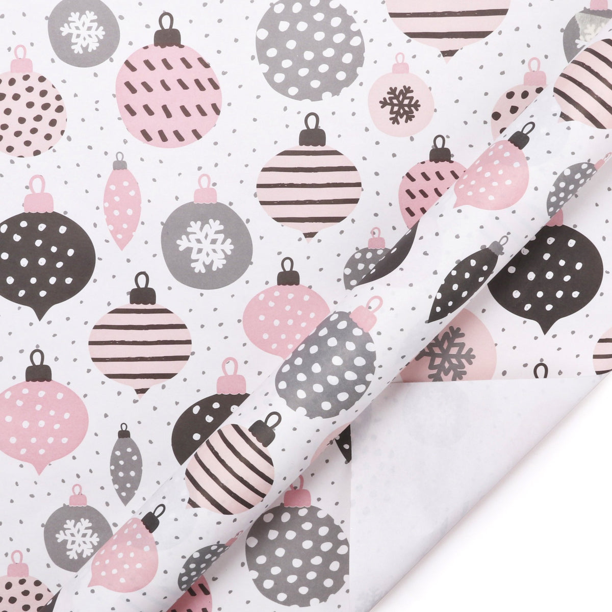 &quot;Modern Ornaments&quot; Wrapping Paper Sheets
