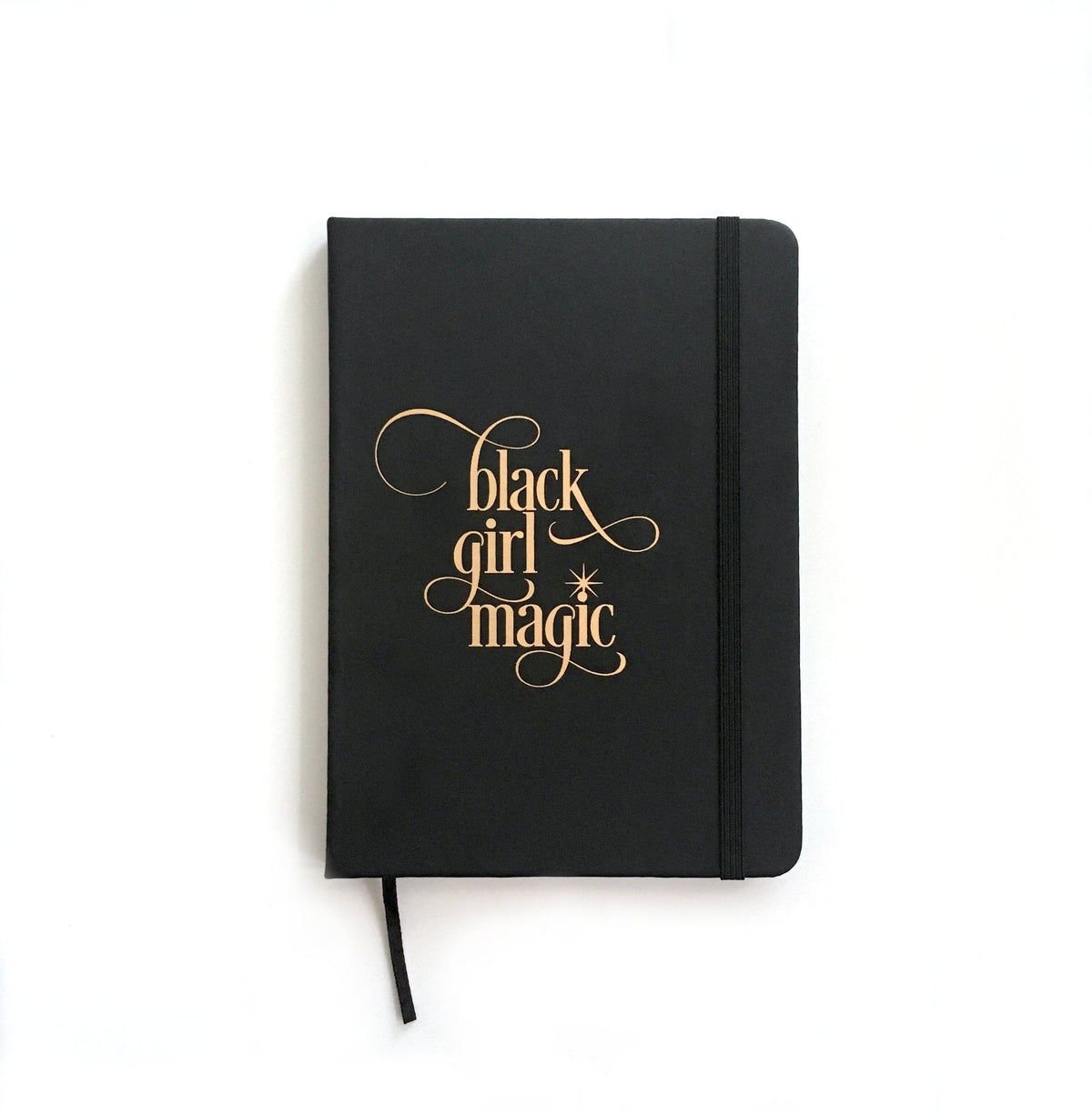 &quot;Black Girl Magic&quot; Ruled Notebook | Meraki Paper