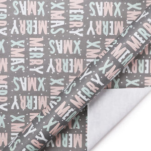 Merry Xmas Wrapping Paper Sheets