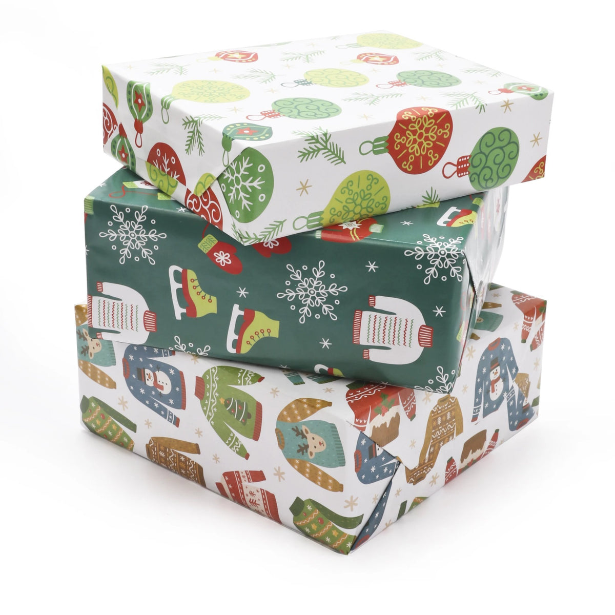 &quot;Ugly Xmas Sweater&quot; Wrapping Paper Sheets