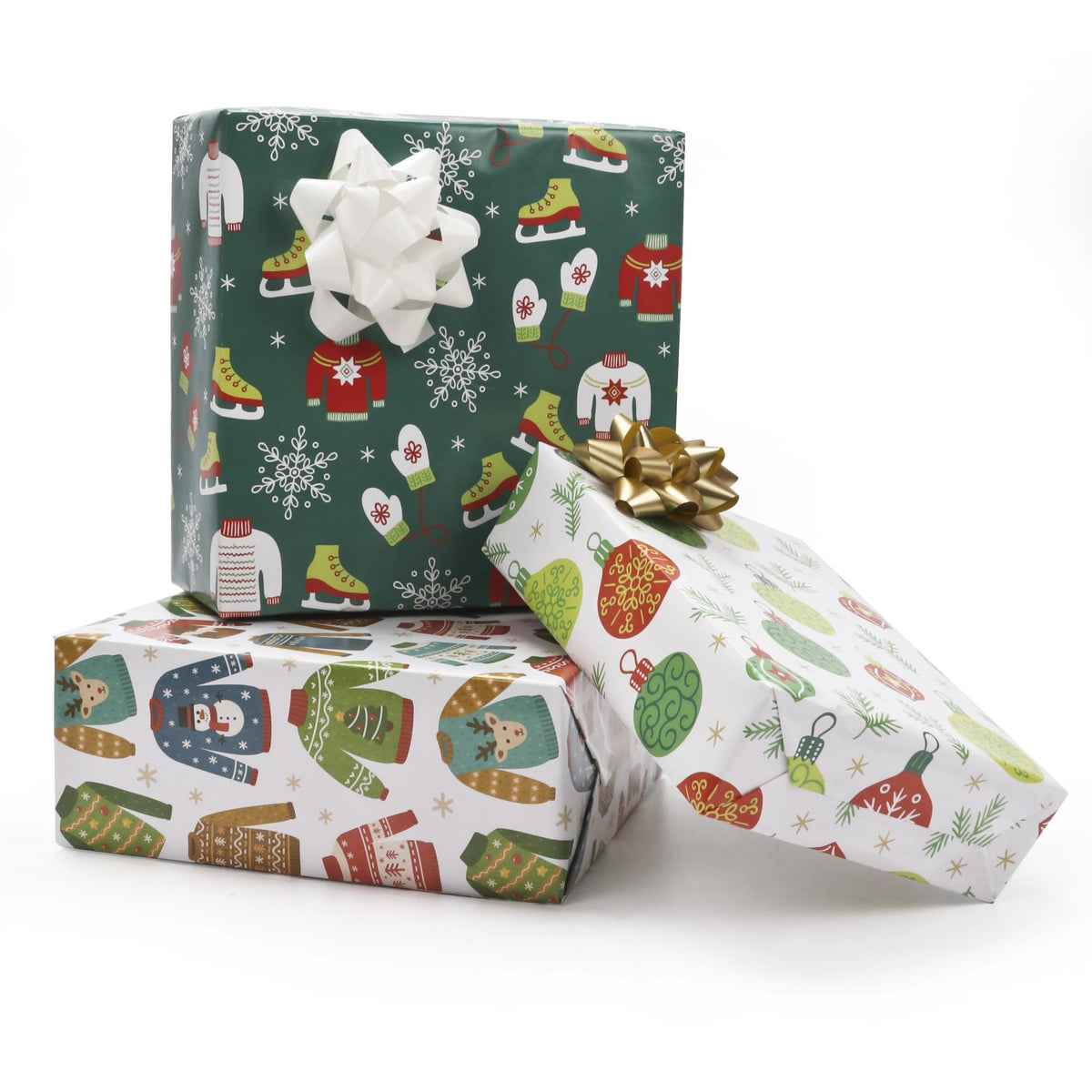 &quot;Ugly Xmas Sweater&quot; Wrapping Paper Sheets