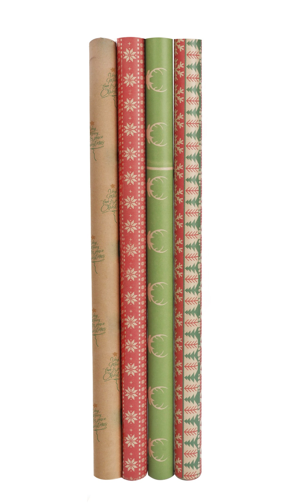 Sweater Knit Kraft Wrapping Paper Roll