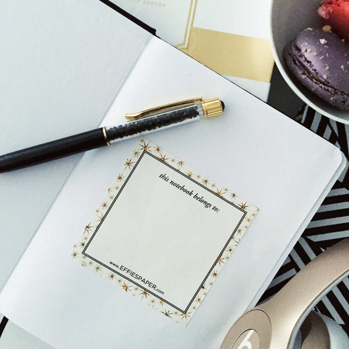 Inside of &quot;Black Girl Magic&quot; Ruled Notebook | Meraki Paper