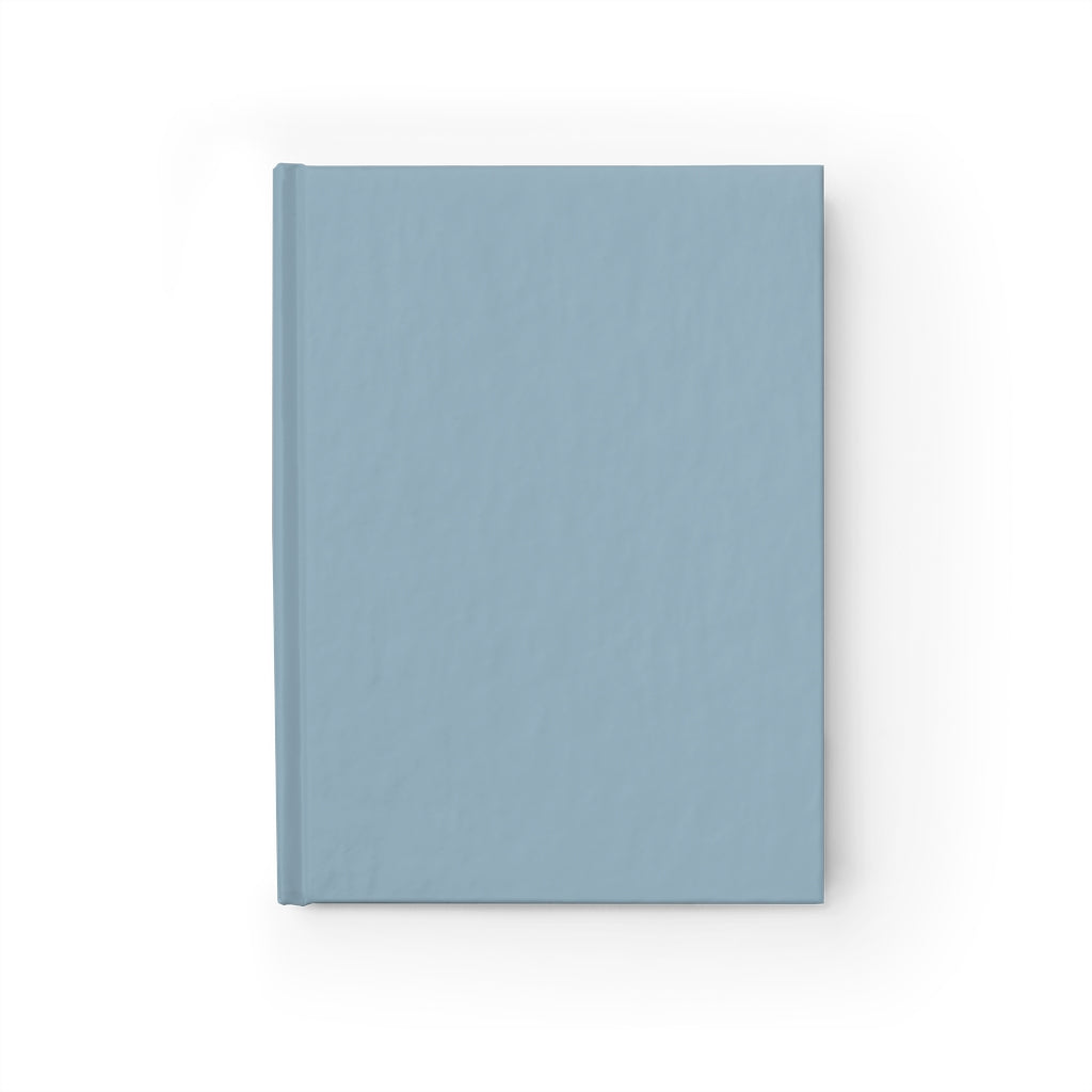 Meraki Paper - Blue Grey Blank Journal - Front View
