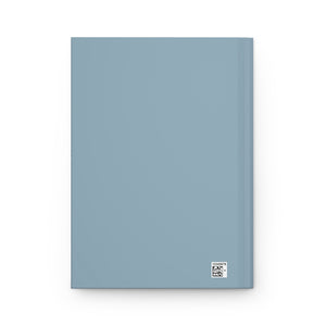 Meraki Paper - Blue Grey Hardcover Journal - Back View