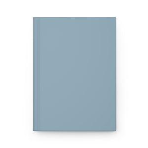 Meraki Paper - Blue Grey Hardcover Journal - Front View