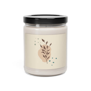 Meraki Paper - Branches with Blue Dots Scented Soy Wax Candle - Closed