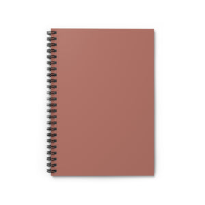 Meraki Paper - Brick Spiral Notebook - Front View