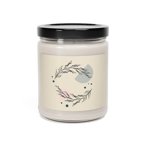 Meraki Paper - Circular Branches Scented Soy Wax Candle - Closed