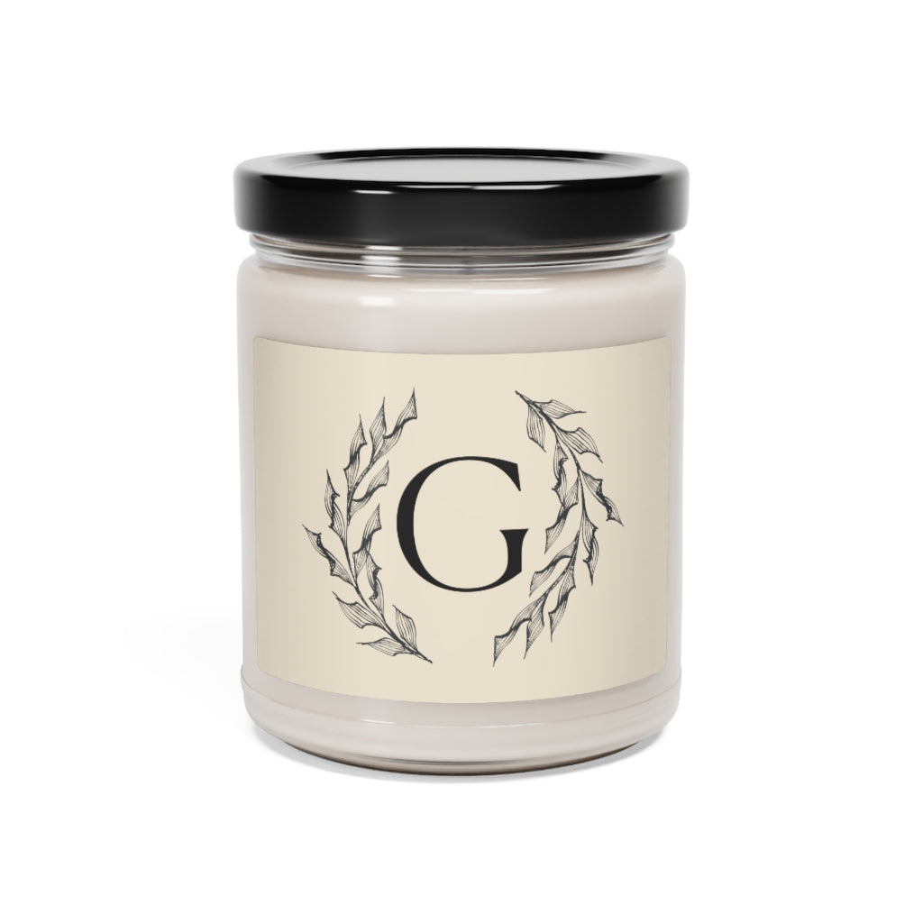 Meraki Paper - Circular Branches Scented Soy Wax Candle - G - Closed
