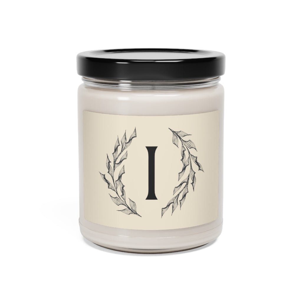 Meraki Paper - Circular Branches Scented Soy Wax Candle - I - Closed